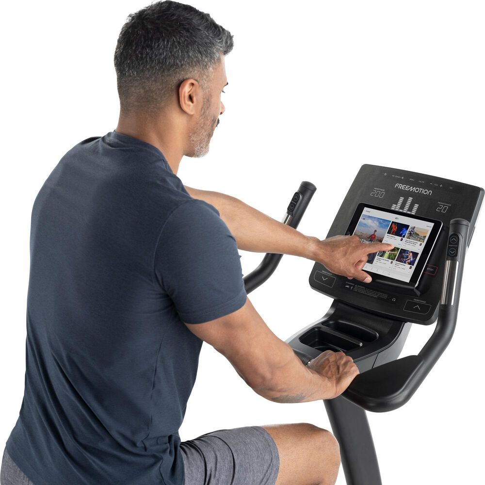 FreeMotion U10.9B Upright Bike in Black, , large