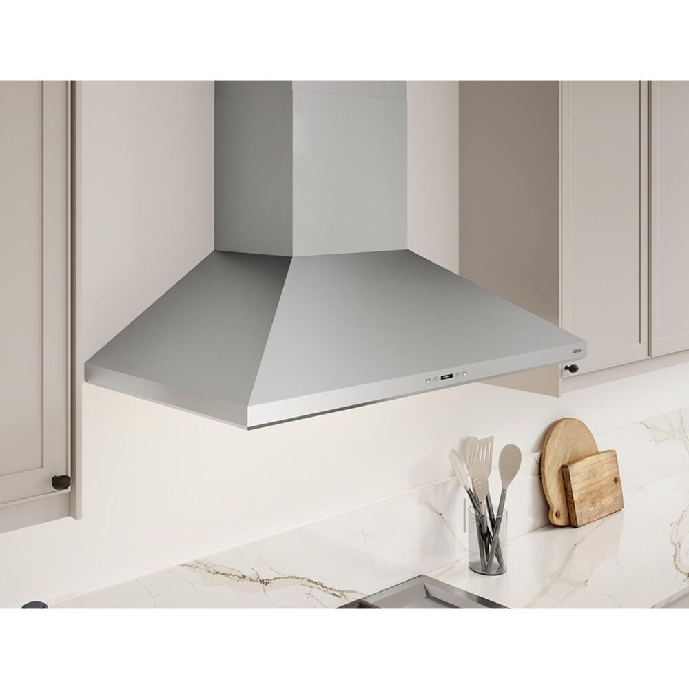 Zephyr Siena Pro 48&quot; Wall Mount Range Hood in Stainless Steel, , large