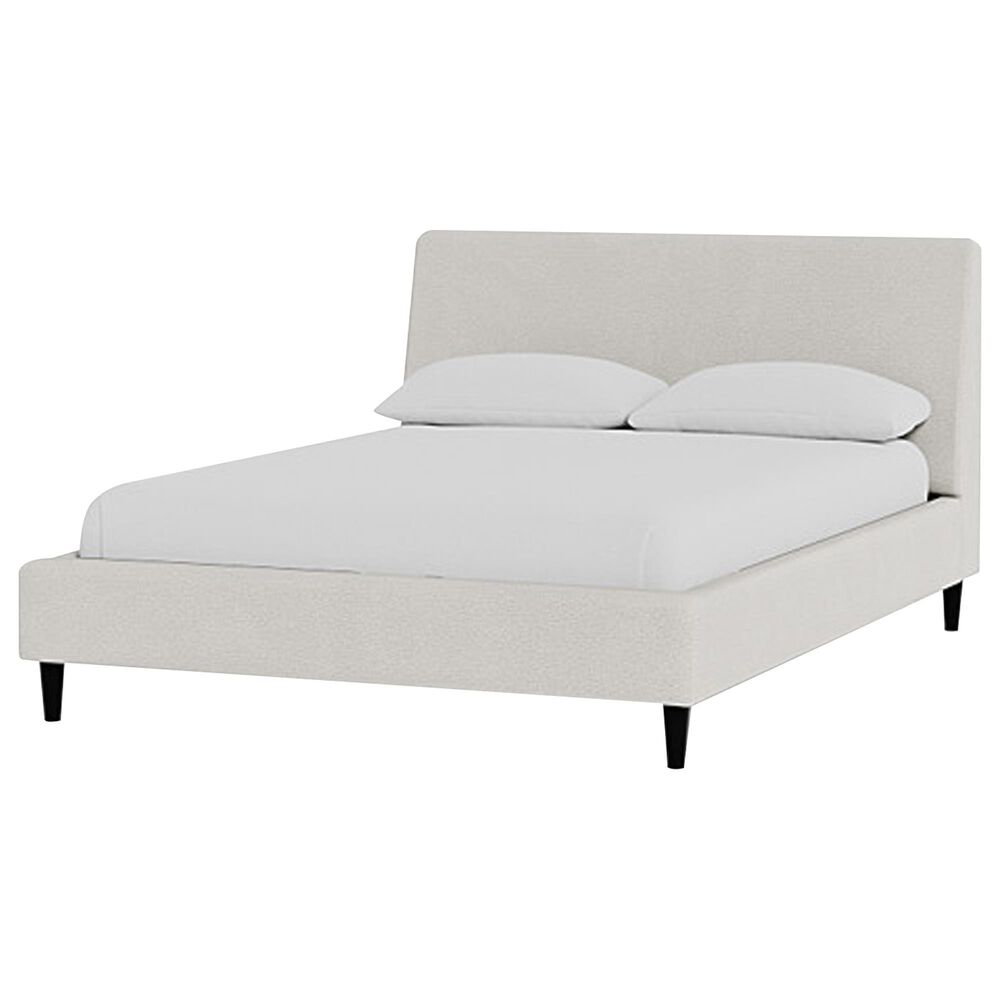 Style Expressions Prairie Queen Platform Bed in Pescara Dove, , large