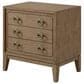Sterling Timber Elure Queen Upholstered Panel Bed with 2 Nightstands in Latte, , large
