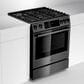Bosch 30" Slide-In Gas Range in Black Stainless Steel, , large