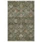 Dalyn Rug Company Silk Road Basil, Green, Beige, Copper, Gold and Gray 8" x 10" Area Rug, , large