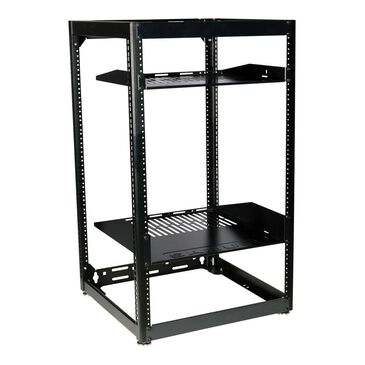 Sanus 35" Tall AV Rack 20U Stackable Skeleton Rack, , large