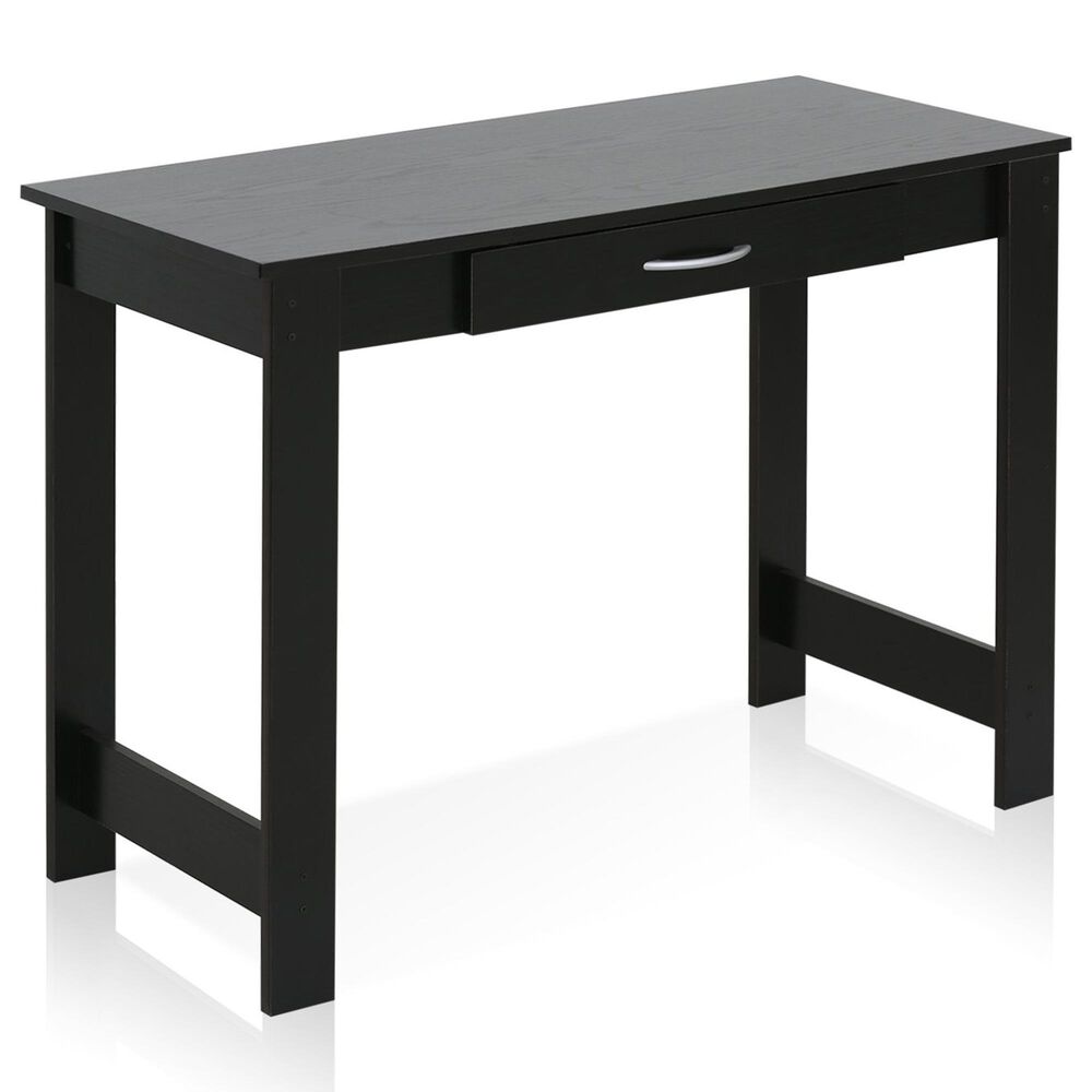 HOMLUX 39" Writing Desk with Drawer in Blackwood, , large