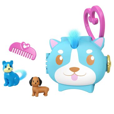 Polly Pocket Pet Connects - A Dog Show On Safari Compact Playset, , large