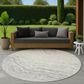 Dalyn Rug Company Lumara Linen 8" Round Area Rug, , large
