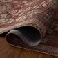 Rifle Paper Co. x Loloi Edinburgh Merlot and Multicolor 2"6" x 12" Runner, , large