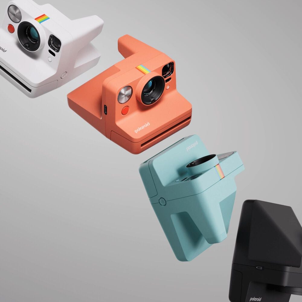 Polaroid Now+ Generation 3 Instant Camera in Black, , large