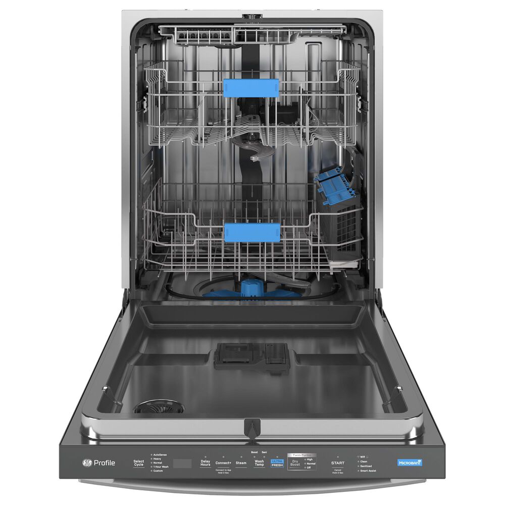 GE Profile 24&quot; Smart Built-In Dishwasher with 3rd Rack in Fingerprint Resistant Stainless Steel, , large