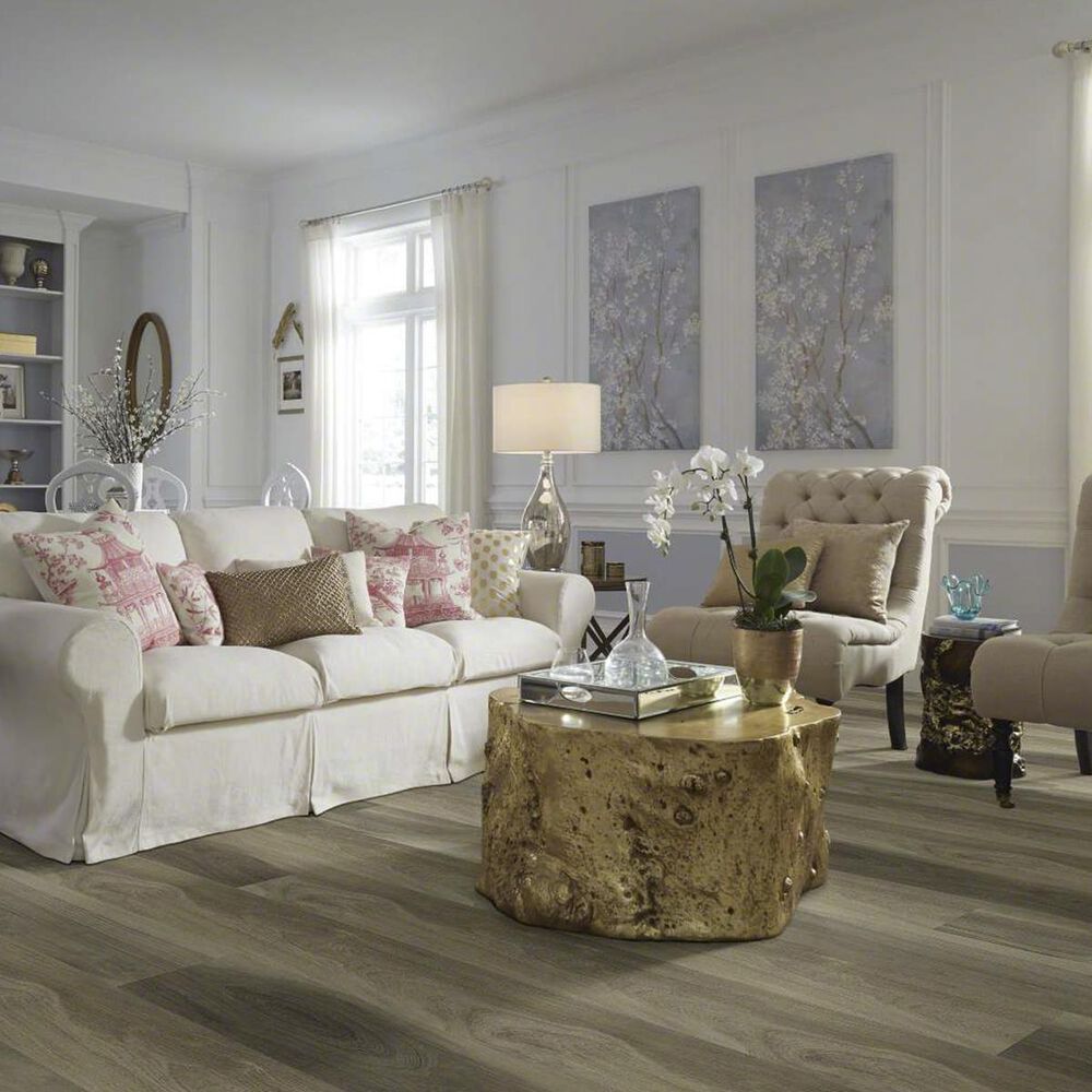 Shaw Cathedral Oak Chestnut 9&quot; x 59&quot; Luxury Vinyl Tile, , large