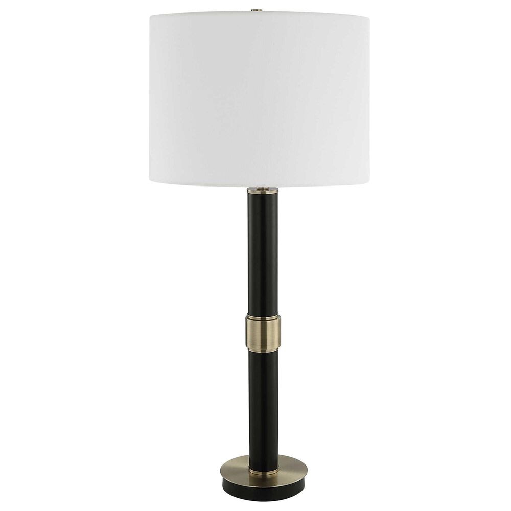 Uttermost 32" Table Lamp in Black and Gold, , large