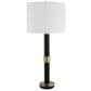 Uttermost 32" Table Lamp in Black and Gold, , large