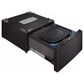 LG 2PC 5.0 Cu. Ft. Front Load Smart WashCombo All-in-One Washer/Dryer & 27" SideKick Pedestal Washer in Black Steel, , large