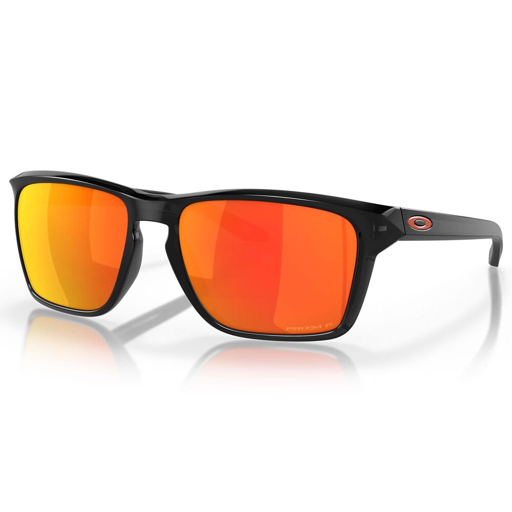 Oakley Sylas Sunglasses with Prizm Ruby Polarized Lenses in Black Ink, , large