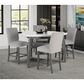 Global Furniture USA Marble Counter Height Table in Light Gray - Table Only, , large
