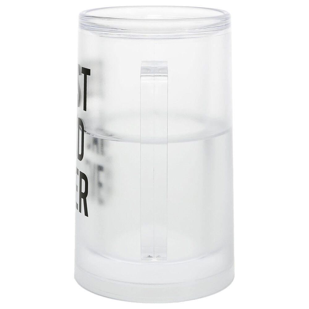 Pavilion 12 Oz Best Dad Freezer Stein in Clear and Black, , large