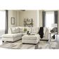 Ashley Falkirk Oversized Accent Ottoman in Parchment, , large