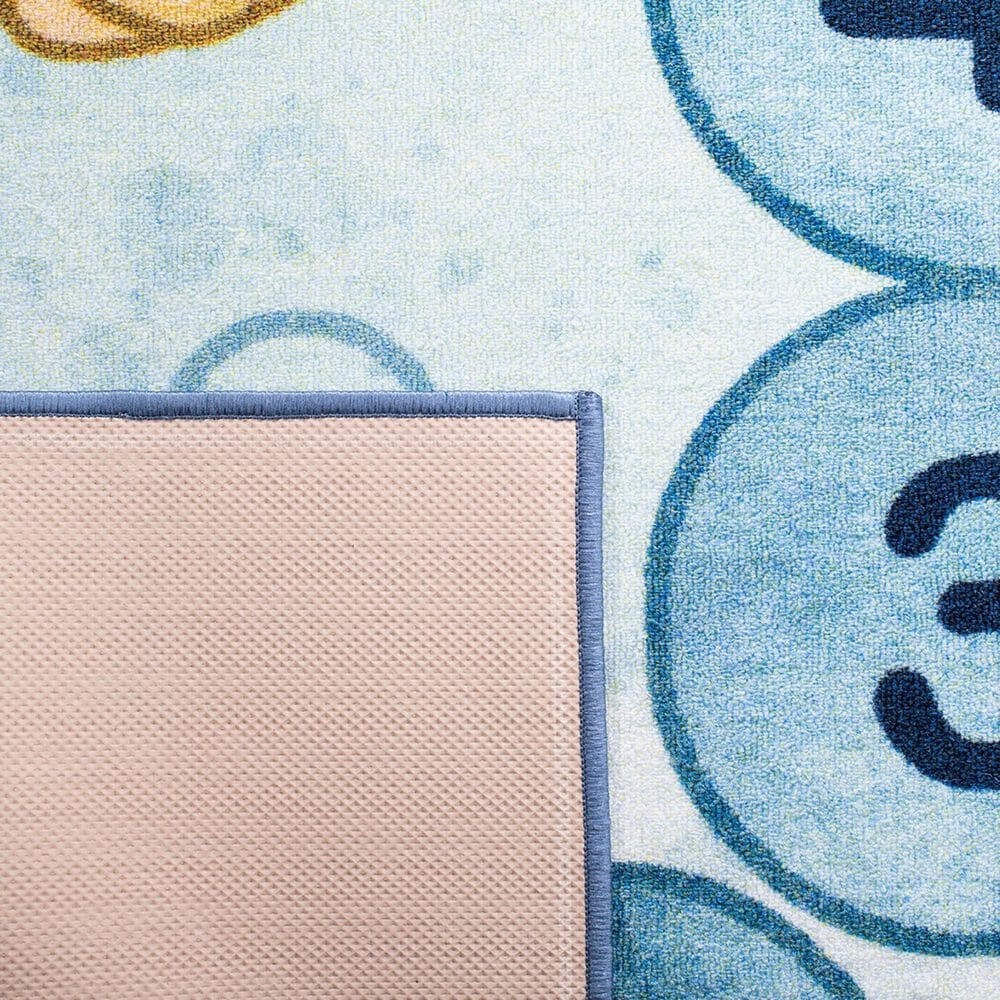 Safavieh Kids Playhouse 7&#39;9&quot; x 10&#39; Blue and Grey Rug, , large