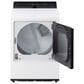 LG 7.3 Cu. Ft. Rear Control Gas Dryer with LG EasyLoad Door and AI Sensing in Alpine White, , large
