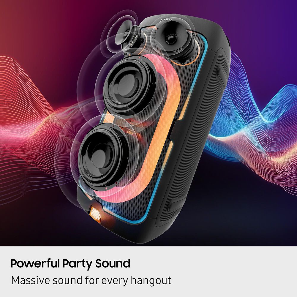 Samsung Sound Tower Party Speaker with 160 Watts in Black, , large