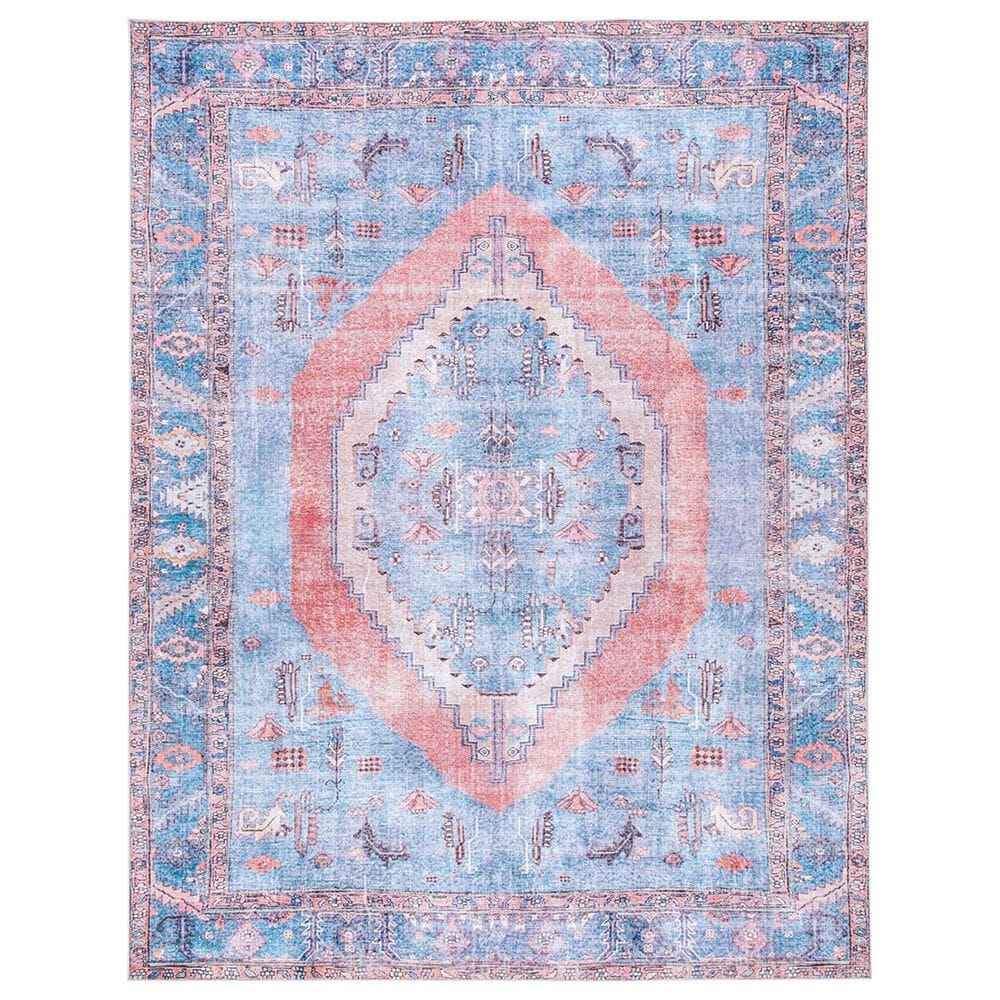 Safavieh Serapi 9" x 12" Light Blue and Beige Area Rug, , large