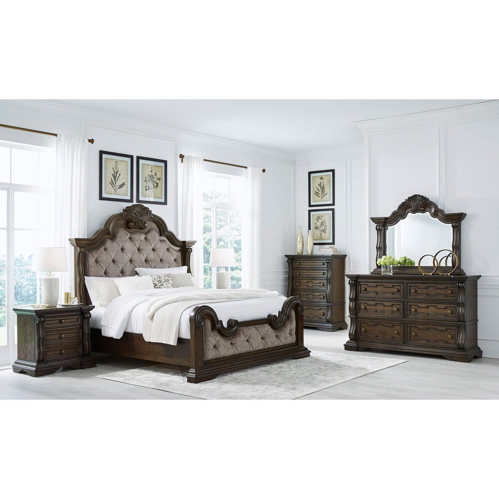 Millenium Maylee 2-Drawer Nightstand in Dark Brown, , large
