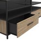 DHP Structure 60" TV Stand in Sterling Oak, Matte Black and Smoked Black, , large