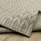 Oriental Weavers Tortuga TR09A 9"10" x 12"10" Beige and Black Area Rug, , large