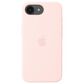 Apple Silicone Case with MagSafe for iPhone 17e in Soft Pink, , large