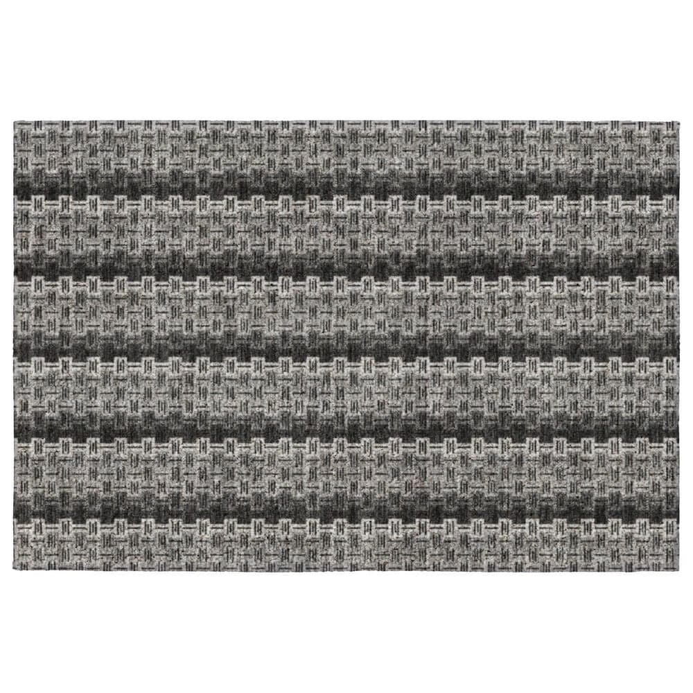 Dalyn Rug Company Kenner KN3 Black 2"6" x 3"10" Area Rug, , large
