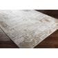 Surya Brunswick 12" x 15" Sage, Brown, Gray, White and Teal Area Rug, , large