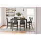 Ashley Caitbrook 7-Piece Counter Height Dining Set in Gray, , large