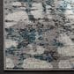 Safavieh Skyler SKY193B 2" x 14" Gray and Blue Runner, , large