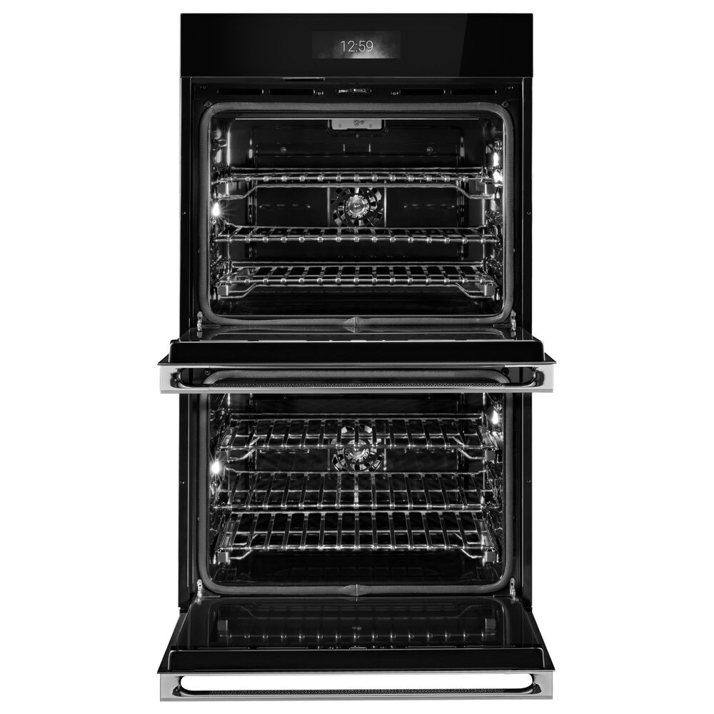 JennAir Noir 30" Smart Double Wall Oven with MultiMode and Six Racks in Stainless Steel, , large