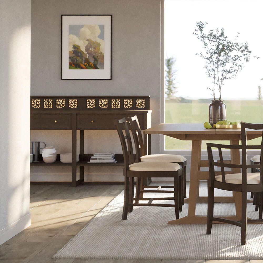 Stickley Furniture Surrey Hills Server with Gallery in Bay Brown, , large