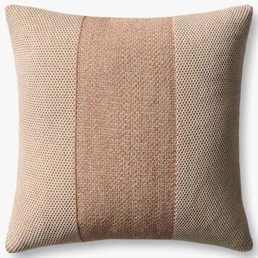Loloi 22" Square Throw Pillow in Ivory, Spice and Beige, , large