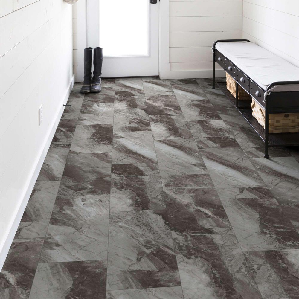 Shaw Vinyl Tile Paragon Tile Plus Bardiglio 12&quot; x 24&quot; Luxury Vinyl Tile, , large