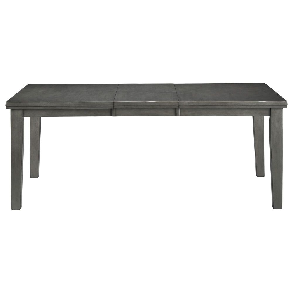 Ashley Hallanden 6-Piece Rectangular Dining Set in Antiqued Gray, , large