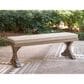 Ashley Laguna Heights Bench with Cushion in Beige, , large