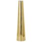 Maple and Jade Minimalistic Tall Floor Cone Decorative Vase in Shiny Gold, , large