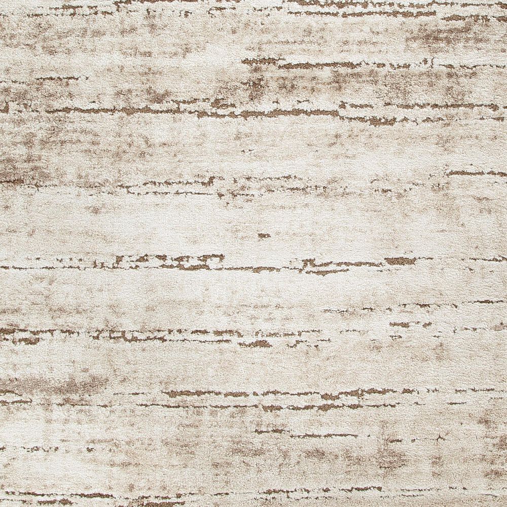 Ashley Kasney 5&#39; x 7&#39; Cream and Brown Area Rug, , large
