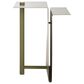 Safavieh Aldwyn Metal Accent Table in Olive Green, , large
