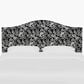 Skyline Furniture Mayfair California King Headboard in Canopy Black and Cream, , large