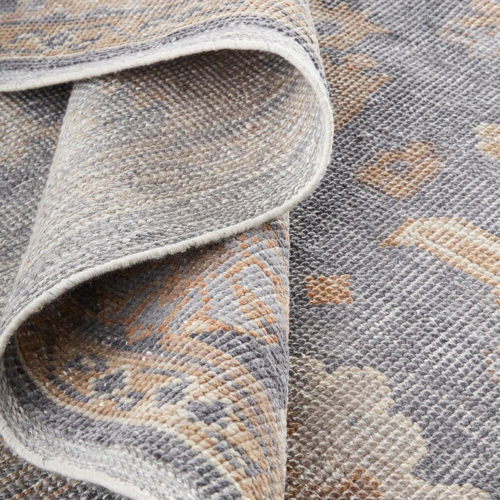 Feizy Wendover 3&#39;6&quot; x 5&#39;6&quot; Charcoal Area Rug, , large