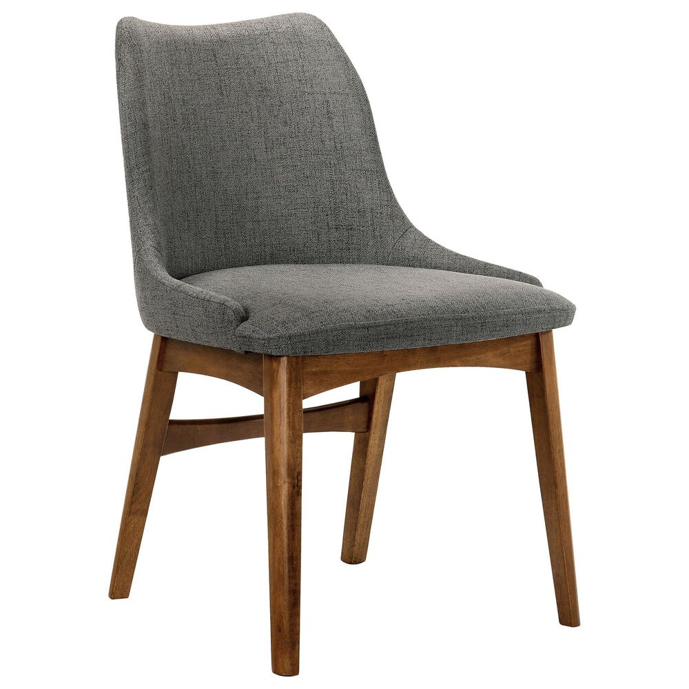 Blue River Westmont and Azalea 5-Piece Dining Set with Charcoal Cushion in Walnut, , large