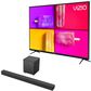 VIZIO 65" V-Series Class 4K LED UHD with HDR - Smart TV + 2.1 Channel Soundbar with Wireless Subwoofer in Black, , large