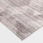 Central Oriental Rugease Velveteen Nella 7"6" x 9"6" Gray and Ivory Area Rug, , large