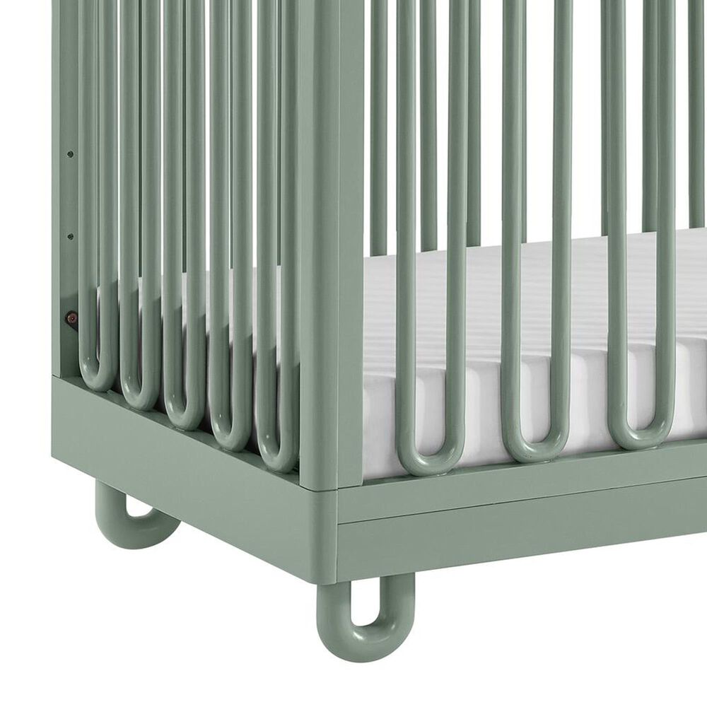 Oxford Baby Meridian 3-in-1 Convertible Crib in Olive Green, , large