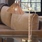 Jamie Young Ellington Abaca Rope Table Lamp in Natural and Antiqued Brass, , large
