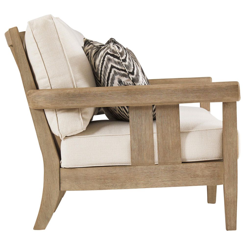 Ashley Gerianne 5-Piece Patio Conversation Set in Beige, , large